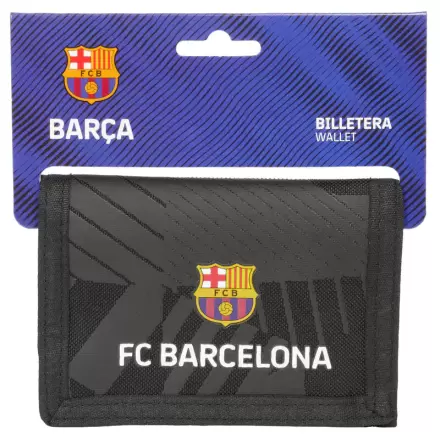 FC Barcelona Čierna peňaženka produktová fotografia