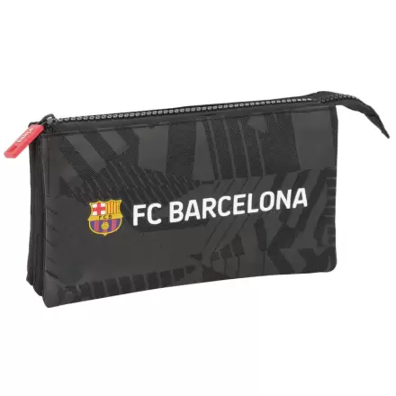 FC Barcelona Black triple pencil case termékfotója