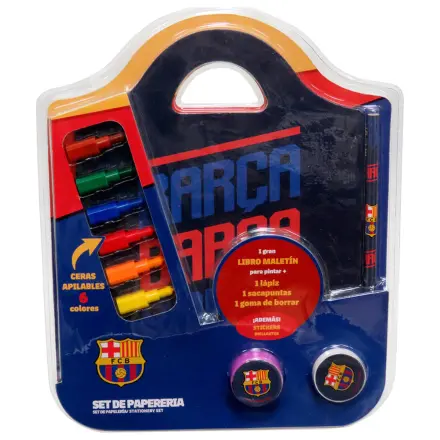 FC Barcelona súprava papiernictva produktová fotografia
