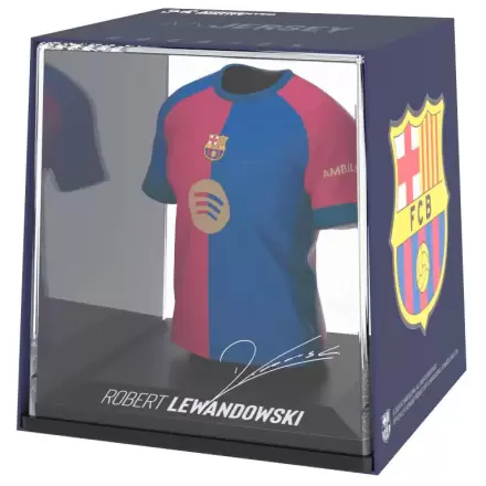 FC Barcelona Lewandowski mini figúrka v tvare trička produktová fotografia
