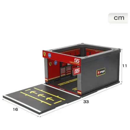 Ferrari F1 2023 Diorama Box produktová fotografia