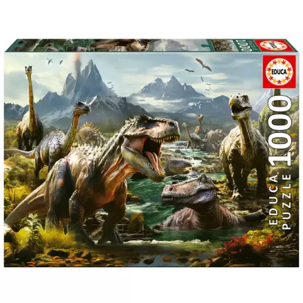Fierce Dinosaurs puzzle 1000 dielikov produktová fotografia