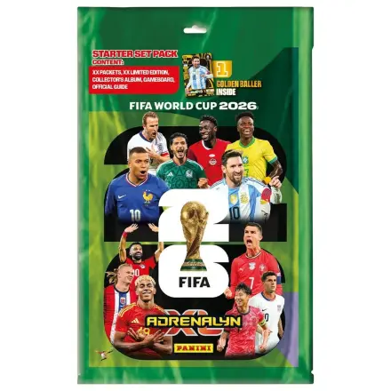 FIFA World Cup 2026 Adrenalyn XL Zberateľské karty štartovací balíček *Nemecká verzia* produktová fotografia