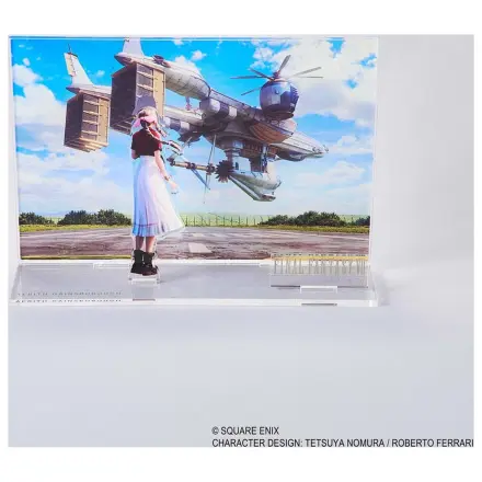 Final Fantasy VII Rebirth Akrylová dioráma Aerith Key Art produktová fotografia