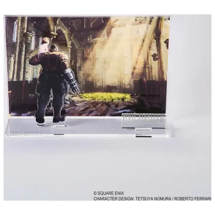 Final Fantasy VII Rebirth akrylová diorama Barret Key Art produktová fotografia