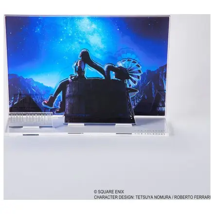 Final Fantasy VII Rebirth akrylová dioráma Tifa Key Art produktová fotografia