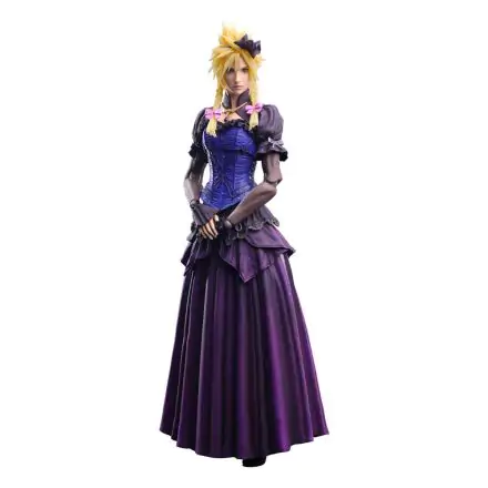 Final Fantasy VII Remake Play Arts Kai Akčná figúrka Cloud Strife Dress Ver. 28 cm termékfotója