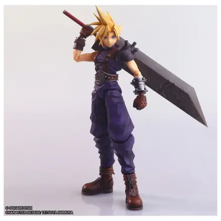 Final Fantasy VII Structure Arts Plastová modelárska stavebnica Cloud Strife produktová fotografia
