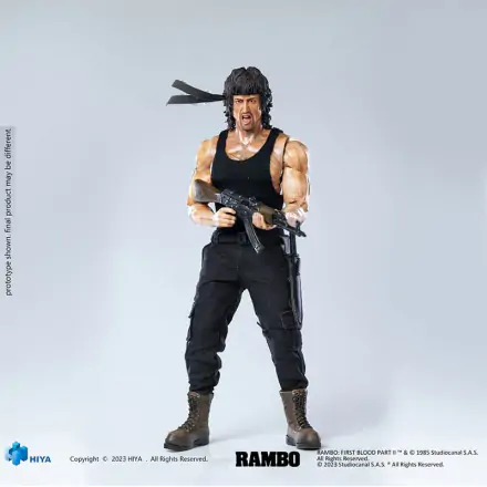 First Blood II Exquisite Super Series Akčná figúrka 1/12 First Blood II John Rambo 16 cm termékfotója