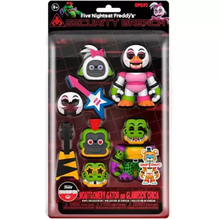 Balenie 2 figúrok Five Nights at Freddys Montgomery Gator and Glamrock Chica produktová fotografia