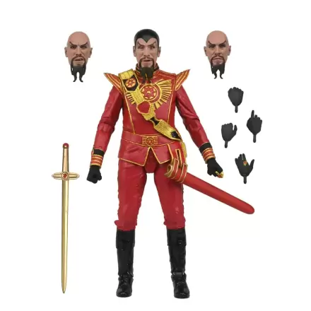 Flash Gordon (1980) Akčná figúrka Ultimate Ming (červená vojenská uniforma) 18 cm termékfotója