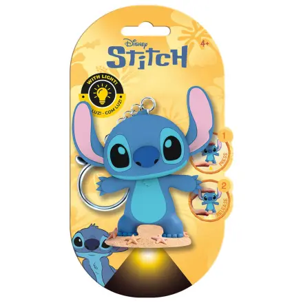 Flashies Disney Stitch 3D kľúčenka s LED baterkou produktová fotografia