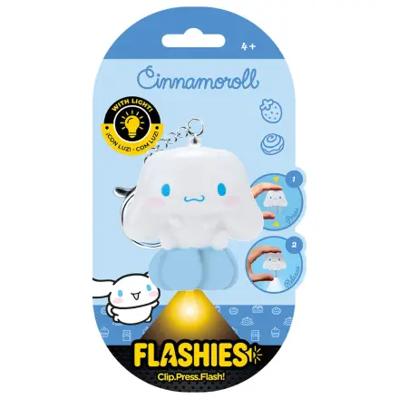 Flashies Hello Kitty Cinnamoroll 3D kľúčenka s LED baterkou produktová fotografia