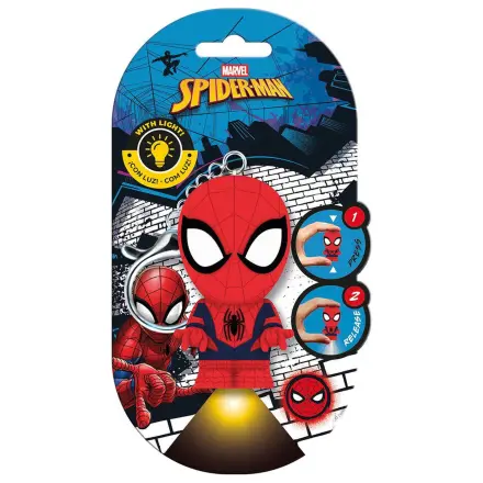 Flashies Marvel Spiderman 3D kľúčenka s LED baterkou produktová fotografia