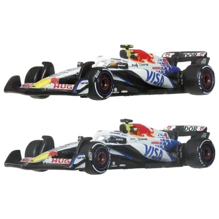 Formula 1 Hot Wheels Premium Die-Cast vozidlo, 2 balenie, 1:64 Team Visa Cash App Racing Bulls produktová fotografia