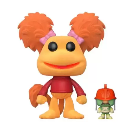 Fraggle Rock POP! Television vinylová figúrka červená s Doozer Flocked 9 cm produktová fotografia