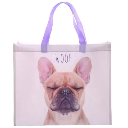 Nákupná taška s motívom French Bulldog produktová fotografia