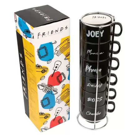 Friends set of 6 mugs 150ml termékfotója