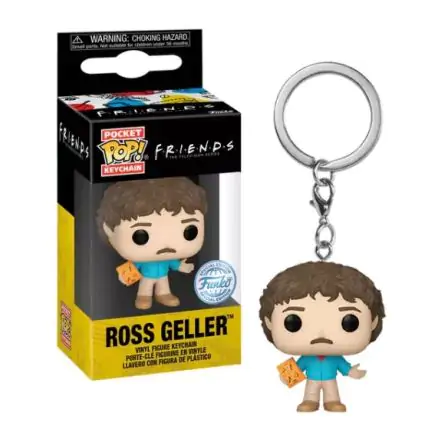 Prívesková figúrka Funko POP Keychain Friends Ross Geller Exclusive 9 cm termékfotója