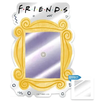 Friends zrkadlová nálepka produktová fotografia