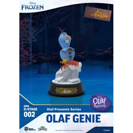 Mrazená Mini Dioráma Stage PVC Soška Olaf Presents Olaf Genie 12 cm produktová fotografia