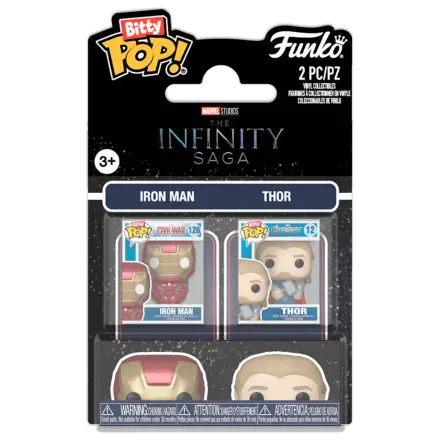 Funko Bitty POP balenie 2 figúrky Marvel Infinity Saga Iron Man & Thor produktová fotografia