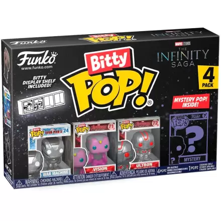 Blister 4 figúrky Bitty POP Marvel The Infinity Saga Iron Man termékfotója