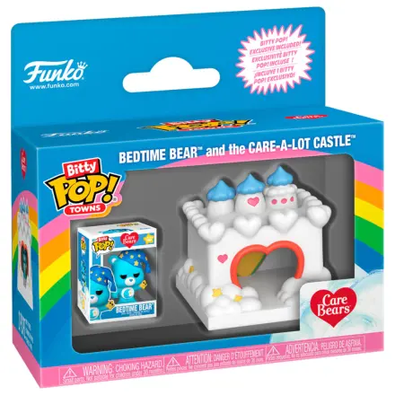 Funko Bitty POP! figúrka Town Care Bears Bedtime Bear a hrad Care a Lot produktová fotografia