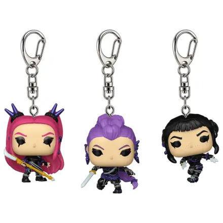 Funko Pocket POP balenie 3 kľúčeniek Kpop Demon Hunters produktová fotografia