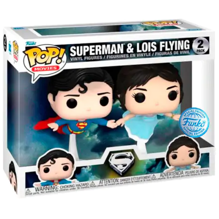 POP balenie 2 figúrky DC Comics Superman & Lois Flying Exclusive termékfotója