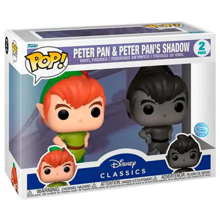 Disney Peter Pan POP! Figúrky 2-členné balenie Peter Pan so Shadow, 9 cm termékfotója