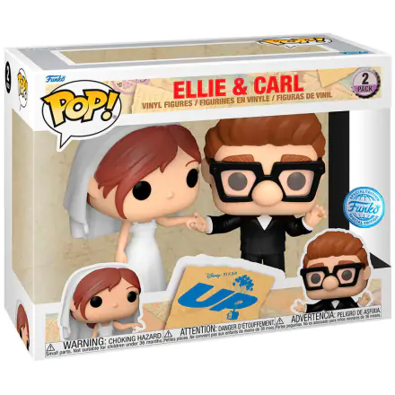 Up POP! Vinyl figurky 2-balenie Ellie & Carl Wedding 9 cm termékfotója