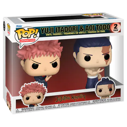 Jujutsu Kaisen POP! Animation Vinyl figúrka Itadori & Todo 9 cm termékfotója