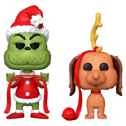 The Grinch(Anniversary) Funko POP! Books Vinyl 2ks figúrok Grinch w/ Max 9 cm termékfotója