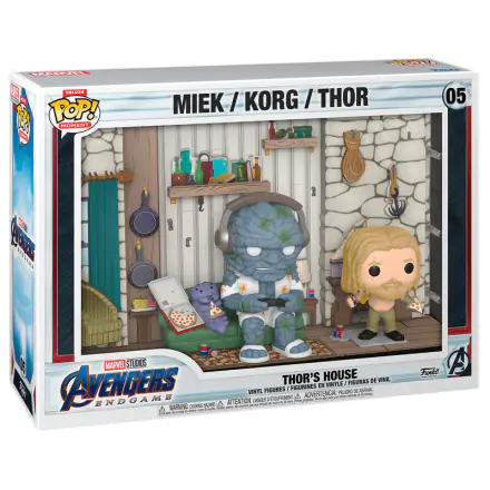 Avengers Endgame POP Moments Deluxe Vinyl Figures 2-balenie Thorovov dom 9 cm termékfotója