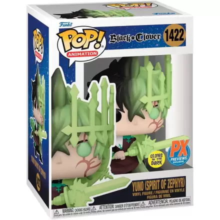 Funko POP figúrka Black Clover Yuno Spirit of Zephyr Exclusive produktová fotografia