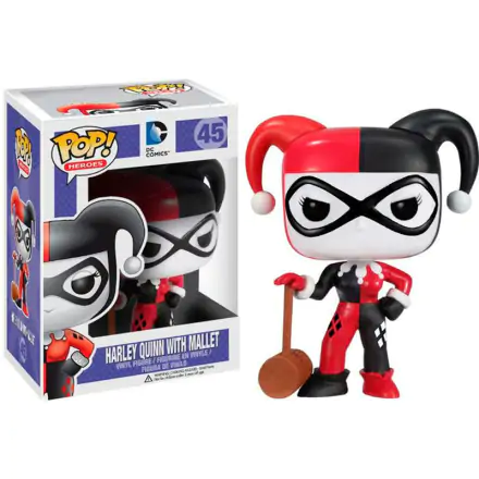 DC Comics POP! Vinylová figúrka Harley Quinn & Mallet 9 cm termékfotója