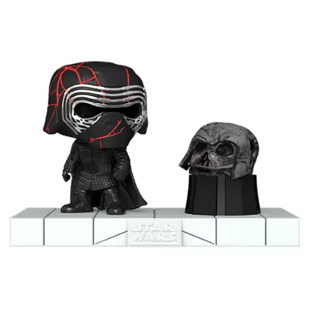 Funko POP figurka Deluxe Star Wars Kylo Rena s helmou Darth Vadera termékfotója