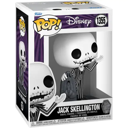 Nightmare before Christmas 30th POP! Disney Vinilová figúrka Jack w/Gravestone 9 cm termékfotója