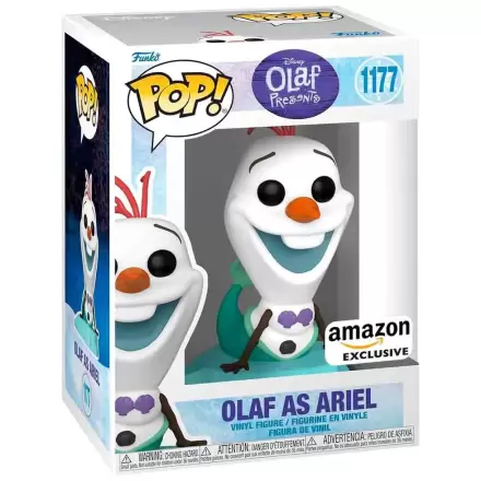 Funko POP figúrka Disney Olaf Present - Olaf ako Ariel exkluzívne termékfotója