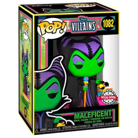 Disney Villains POP! Vinylová figúrka Hamupipőke mostohaanyja (fekete fény) 9 cm termékfotója