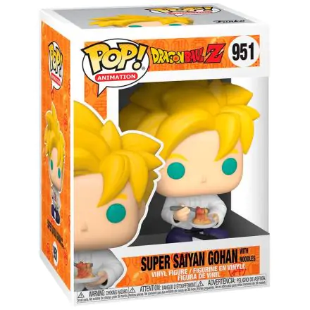 POP figúrka Dragon Ball Z sorozat 9. kiegészítőcsomag Super Saiyan Gohan fánkkal termékfotója