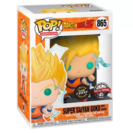 POP figúrka Dragon Ball Z Super Saiyan Goku Exclusive Chase produktová fotografia