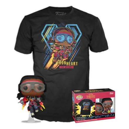 Funko POP figúrka a tričko box Black Panther Legacy Ironheart MK1 (GW) produktová fotografia