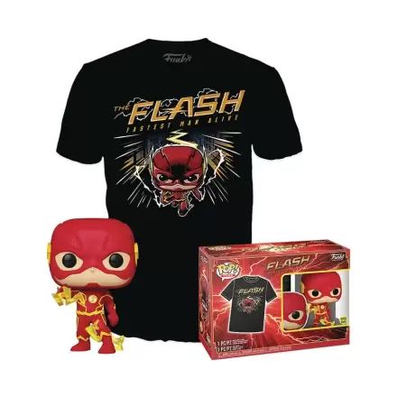 DC Comics POP! & Tee Box The Flash – tričko a 3 XL méretben termékfotója