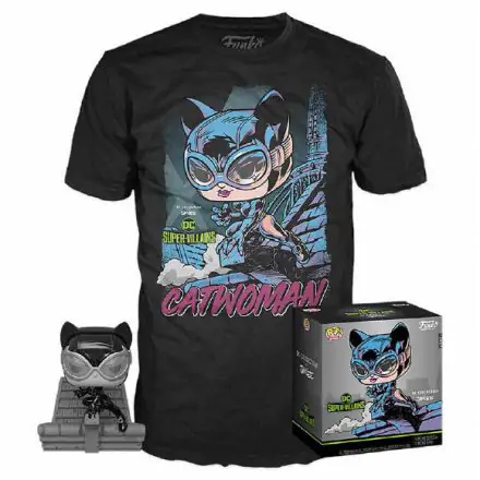 Funko POP figúrka & tričko doboz DC Jim Lee Catwoman termékfotója