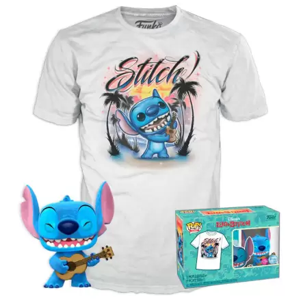 Funko POP figúrka a pólóval Disney Stitch Ukelele exkluzívne termékfotója