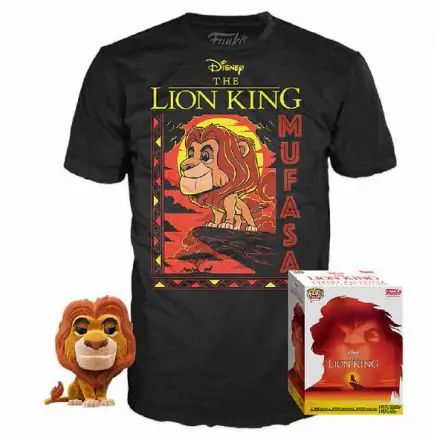 Funko POP figúrka & tee doza Disney The Lion King Mufasa termékfotója