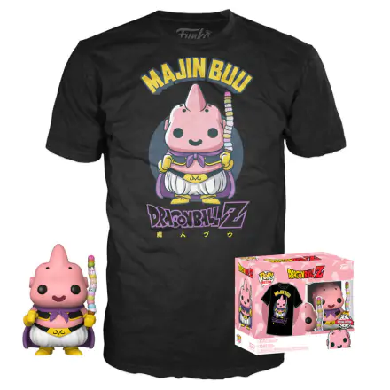 Funko POP! figúrka & tričko doboz Dragon Ball Z Majin Buu exkluzívne termékfotója