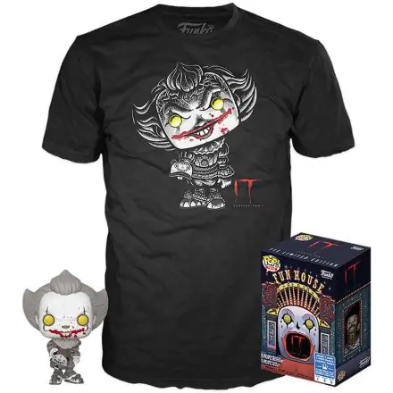 Funko POP! figurka a póló doboza Stephen Kings It x Pennywise termékfotója